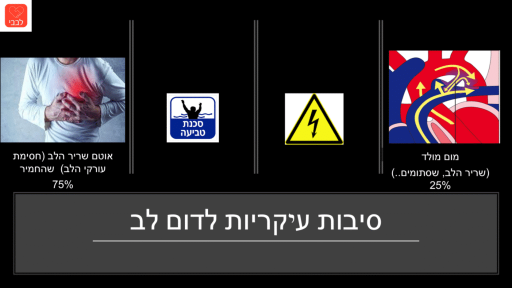 מה הם הגורמים לדום לב